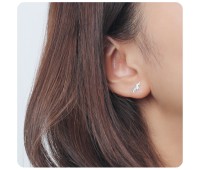 Unicorn Silver Ear Stud STS-4166